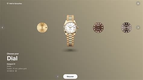 rolex watch configurator|Rolex watch customization.